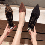 No tiring shallow-mouth versatile high heels for women low heels 2025 - Image 3