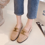 2025 spring new French design loafers, low heel suede moccasins - Image 2