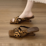 Design niche French retro Roman high heels wedge - Image 7