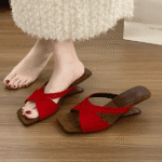 Design niche French retro Roman high heels wedge - Image 5