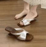 Design niche French retro Roman high heels wedge - Image 4