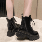 Black Martin boots women 2025 - Image 2