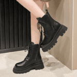 Black Martin boots women 2025