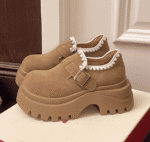 Thick-soled height-enhancing Birkenstocks for women - Image 5