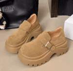 Thick-soled height-enhancing loafers for women 2025 - Image 3