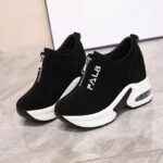 Women's Wedge Heel Shoes, Summer/Autumn 2025 Style, Popular and Versatile Korean Style, Thick Sole, Casual Sports Travel Shoes - Image 6
