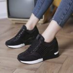 2025 New Style Foreign Trade Sports Shoes, Fashionable Heel-Increasing Plus Size Women's Shoes - Image 2