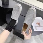 2025 Spring/Autumn New Fashionable Round Toe Deep Mouth Slip-on Single Shoes Women's Versatile Commuting and Outerwear Platform Loafers - Image 7