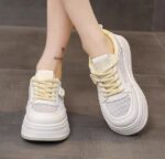 Women's Breathable Mesh Sneakers with a "walking on clouds" Feel - White Sneakers 2025 New - Image 3