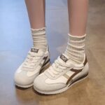 2025 Spring/Autumn New Style Soft-Soled Casual Shoes Women's Flat Shoes Fashionable and Popular German Training Shoes - Image 4