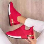 Best-selling plus-size women's slip-on shoes, new style, Nude shoes - Image 4