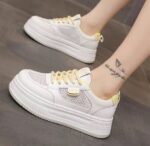 Women's Breathable Mesh Sneakers with a "walking on clouds" Feel - White Sneakers 2025 New - Image 6