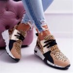 2025 Spring/Autumn New Korean Style Color Block Casual Sports Women's Shoes Thick Sole Fashionable Versatile Travel Plus Size Single Shoes