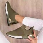 Best-selling plus-size women's slip-on shoes, new style, Nude shoes
