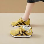 Women's breathable mesh sneakers, 2025 Korean style, new summer style, versatile, popular, thin, casual sports shoes