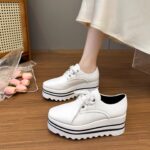 Korean style versatile and fashionable lace-up flats style textured upper - Image 7