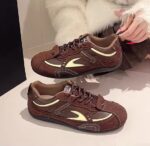 2025 New Breathable Autumn/Winter Versatile German Training Flat Sports Casual Sneakers Retro Women's Shoes Personalized Racing Shoes - Image 4