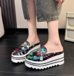 Women's petite, height-increasing, stylish platform Shoes , 2025