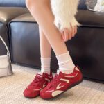 2025 New Breathable Autumn/Winter Versatile German Training Flat Sports Casual Sneakers Retro Women's Shoes Personalized Racing Shoes - Image 5