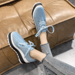 New Women's Fashionable and Versatile Platform Shoes with Thick Sole - Image 2